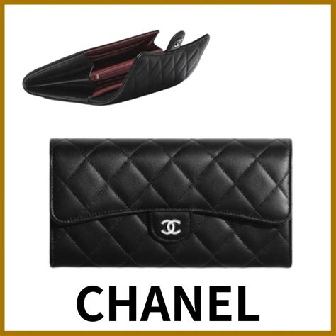 classic long flap wallet chanel review|Chanel classic wallet lambskin.